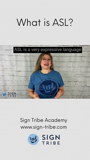 1.3K views · 23 reactions | 蘭 ASL is a very expressive language that...