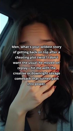 Men, What's Your Most Savage Comeback After a Cheating Plot Twist?