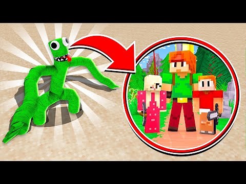 SURVIVRE DANS UN RAINBOW FRIEND PENDANT 24H sur MINECRAFT !! (C’était dur)