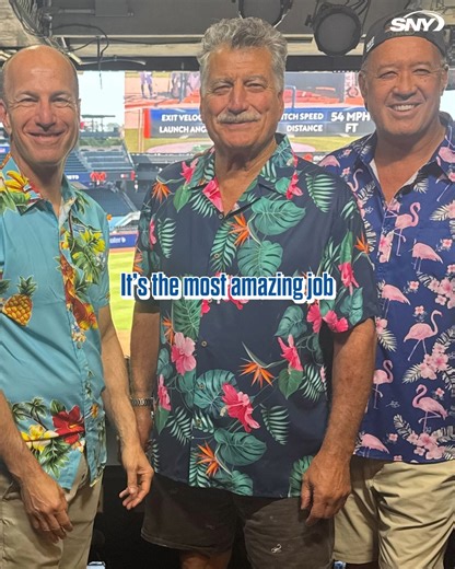 Ron Darling made a special surprise call to our "From TV to Table" contest winners to inform them that they'd won! 🎉 Gary, Keith, and Ron will head to our winners' house tomorrow to enjoy a meal together 🍽️ | SNY