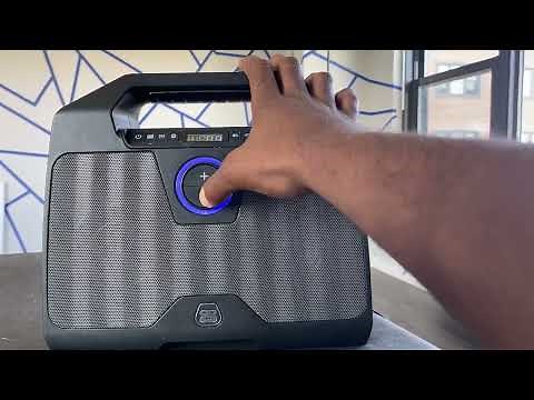 G Project G Boom Wireless Bluetooth Boombox, Rugged Outdoor Speaker Review