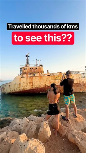 This Ship Has Been HERE Since 2011 🚢 | Cyprus Shipwreck