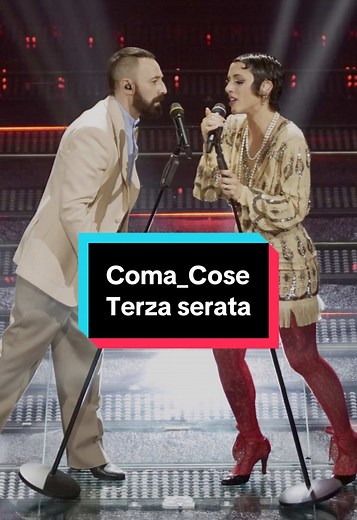 Coma Cose e 'Cuoricini' alla Terza Serata di Sanremo 2025