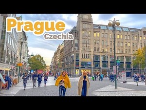 PRAGUE, CZECH REPUBLIC — OLD TOWN, CHARLES BRIDGE & CASTLE WALKING TOUR 4K HDR