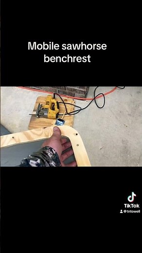 Rifle rest, bench rest, mobile shooting table ￼made out of folding ￼ sawhorse, DIY