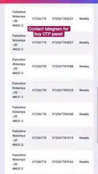 OTP panel , OTP number, OTP bypass 👌😄✅