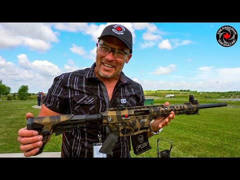 Typhoon Defence F12 Shotgun on the trap range!