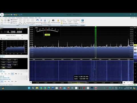 4000 to 5000 kHz Shortwave band scan with comments on Airspy HF+ Discovery on MLA 30 loop antenna
