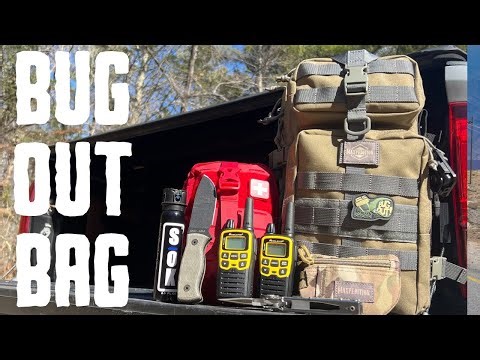 Everything in My Bug Out Bag - 72 Hour Survival Setup!