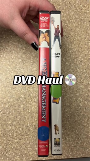 This is a small dvd haul, really happy with what I got. The dvds were 50 cents each at the thrift store so I spent $1 on both. #dvdhaul #dvds #dvd #dvdcollection #thrifting