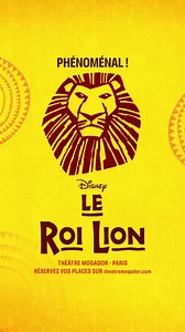 LE ROI LION - LE MUSICAL a franchi la barre du million de spectateurs ! À cette occasion, toute l'équipe s'est mobilisée pour vous réserver la plus belle des surprise ! ❤️ 🦁 Un grand merci encore pour votre présence et vos mots chaleureux ! La Terre des Lions vous attend au Théâtre Mogador jusqu'au 14 juillet : bit.ly/LeRoiLionRéservations | Le Roi Lion - Le Musical