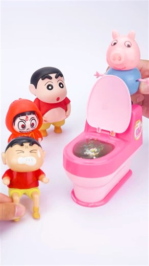 Satisfying Unboxing & Review Shin-chan, Peppa Pig Funny Toys Video