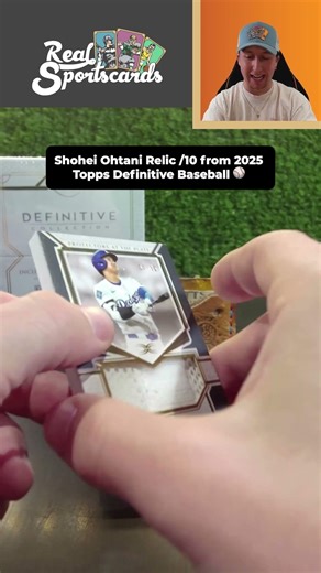 Shohei Ohtani Protectors at the Plate Relic /10 from 2025 Topps Definitive Baseball ⚾