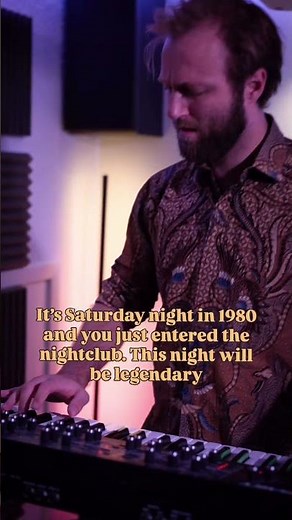 Synthesizer solo for All You Make Me Do (Is Cry)