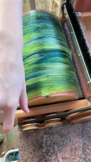 Art Batt Spinning with Fiberart and Drumcarder