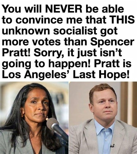 The fact that an unknown socialist surged ahead of a recognizable ...