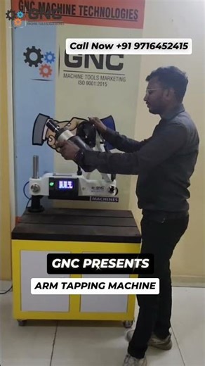 GNC Machine Technologies presents the ARM Tapping Machine,
