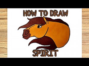 How to Draw a SPIRIT Head (Spirit Untamed, 2021)