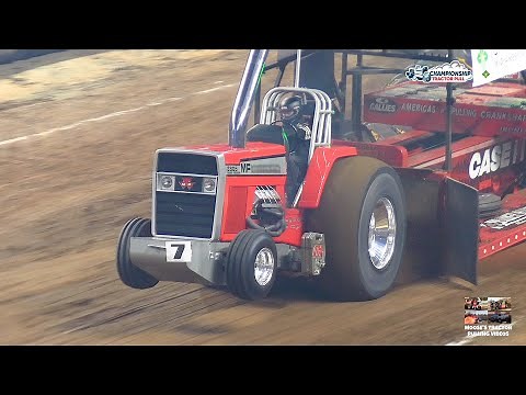 Tractor Pulling 2025: Pro Stock Tractors. Louisville, KY. NFMS Championship Pull. Wednesday