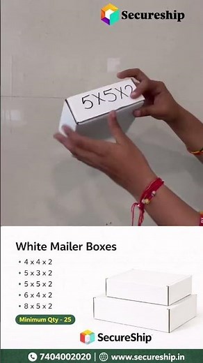 White Mailer Boxes – Strong, Clean & Professional Packaging