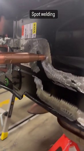 56K views · 130K reactions | Spot welding in full swing, this part of the job is a workout  waiting on a new spot welder to arrive that is going to be way lighter ‍. CTR 9 • #autobodyshoplife#bodyshop#bodyshoplife#bodyshops#carrepair#carrepairs#repairshop#shoplife#autorepairs#autobodywork#tech#autobodytech#collision#collisionshop#collisioncenter#panelbeater#vancouverautoshow#sema#collisiontech#autobodylife#autobodytechnician | Luxury Car Repair | Facebook