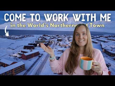 A WORK DAY with me on Svalbard ︱New Office & Routines in Longyearbyen