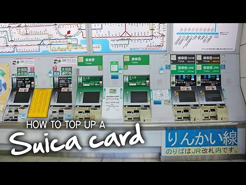 How to Buy & Top Up a Suica Card in Japan