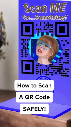 How to Scan a QR code SAFELY #qr #qrcode #scanner #scan #fact #event #...