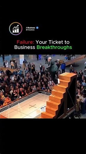 Failure: Your Ticket to Business Breakthroughs #shortvideo #shorts
