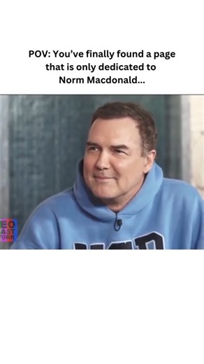 Best OF NORM MACDONALD on Instagram: "Norm Macdonald was a legendary Canadian comedian, writer, and actor best known for his dry wit, deadpan delivery, and brilliant observational humor. As a former Saturday Night Live cast member and “Weekend Update” anchor, he became an icon of intelligent, unpredictable comedy. Norm’s unique storytelling style, sharp timing, and fearless approach to controversial topics made him a beloved figure in stand-up and television. His legacy continues to influence co