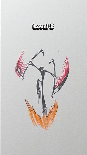 Stickman Ultimate Battle ⚔️ The Final Evolution #art #stickman #drawing
