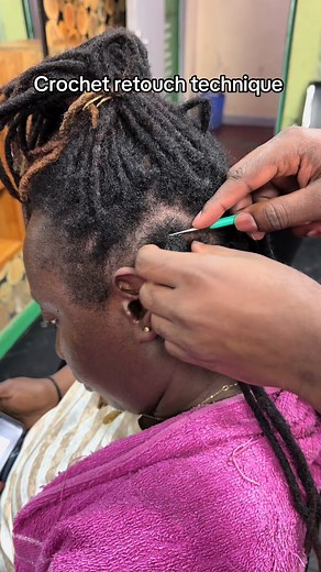Crochet Retouch Technique for Locs | Tutorial & Styling Tips