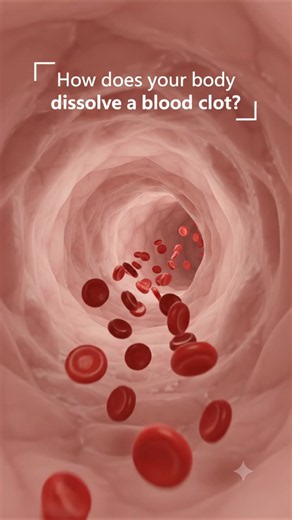 How Does Your Body Dissolve a Blood Clot? 🩸