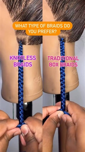 2M views · 2.2K reactions | Which style of braids is your go to...