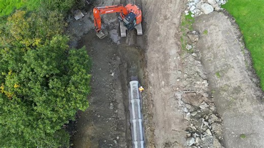 Construction Pipeline Progress with Hitachi Machinery