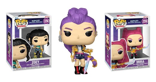 KPop Demon Hunters goes Pop! with Funko vinyl figures
