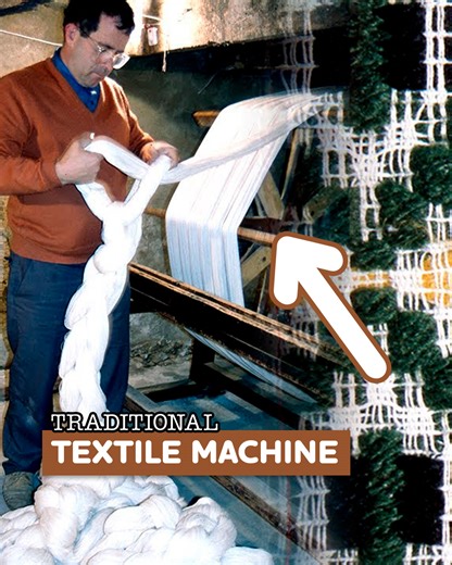 22K views · 409 reactions | Handmade blankets made on a traditional textile loom | Eugenio Monesma Documentaries | Facebook