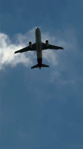 Aircraft flying above ✈️pure aviation perspective.