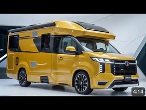 2025 Toyota Futuristic RV – Ultra Luxury Smart Camper Van Revealed!🔥