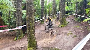 14K views · 116 reactions | Crankworx Rotorua / Crankworx is back, baby… #rotorua10 Practise day on the legendary, 30 year old Taniwha, today. Bit damp? Sure? Slippy? Ditto. Skills on display? You bet…and 1 drop, 3 separate lines… Video: bluedog media Rotorua & Slomo Films... Rotorua Mountain Bike Club / Mountain Bike Rotorua / Rotorua Trails Trust / Rotorua NZ / | RideRotorua | Facebook