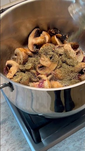 Creamy mushroom soup #recipes #vegan #easyrecipes
