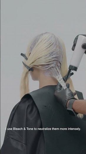 BLONDME Platinum Purity Hack - How to achieve an intense and very light hair colour