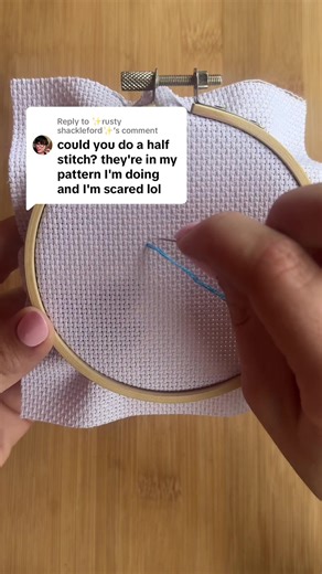 Understanding Half Stitch vs Tent Stitch in Cross Stitch