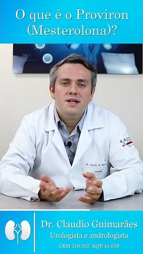 O que é o Proviron (Mesterolona)? | Dr. Claudio Guimarães