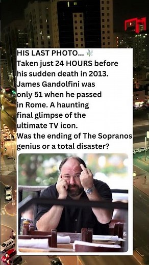 Remembering James Gandolfini: His Passing in Rome and ‘The Sopranos’ Legacy 🕊️📺