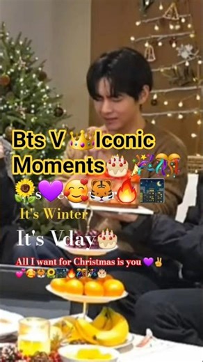 bts V 🐯💜🎂🎉211225 Live✌ iconic moments #taehyung #v #bts #weverse #live #kpop #trending #viral #short