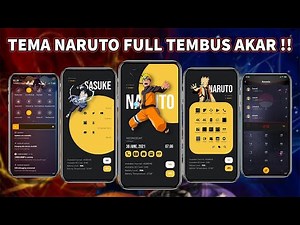 Lari Ada Wibu‼️ Tema Naruto Shippuden Full untuk Semua Android