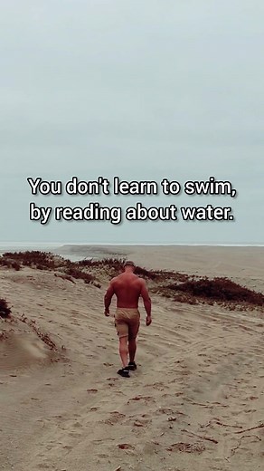 Wisdom floats around in books, but mastery is found in the dive. #fypquotes