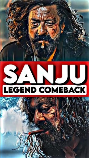 "Sanjay Dutt's DEADLY Comeback! From KGF 2 to Khalnayak Return" #sanjaydutt #khalnayak #shorts