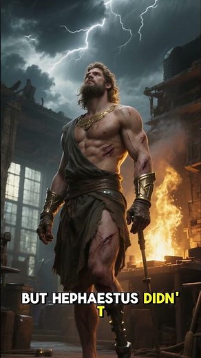 Hephaestus: The Crippled Genius & His Divine Forge! 🔨 #Hephaestus #GreekMythology #Mythology